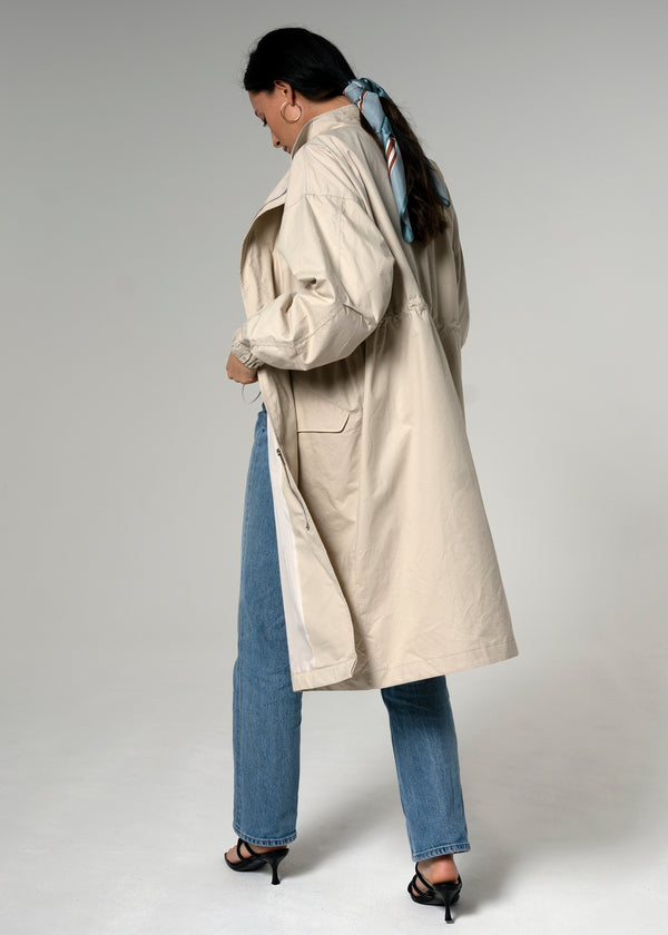 ✨良品✨YOKE DETACHABLE DUSTER COAT BEIGE M YOKE 2020SS DETACHABLE DUSTER COAT