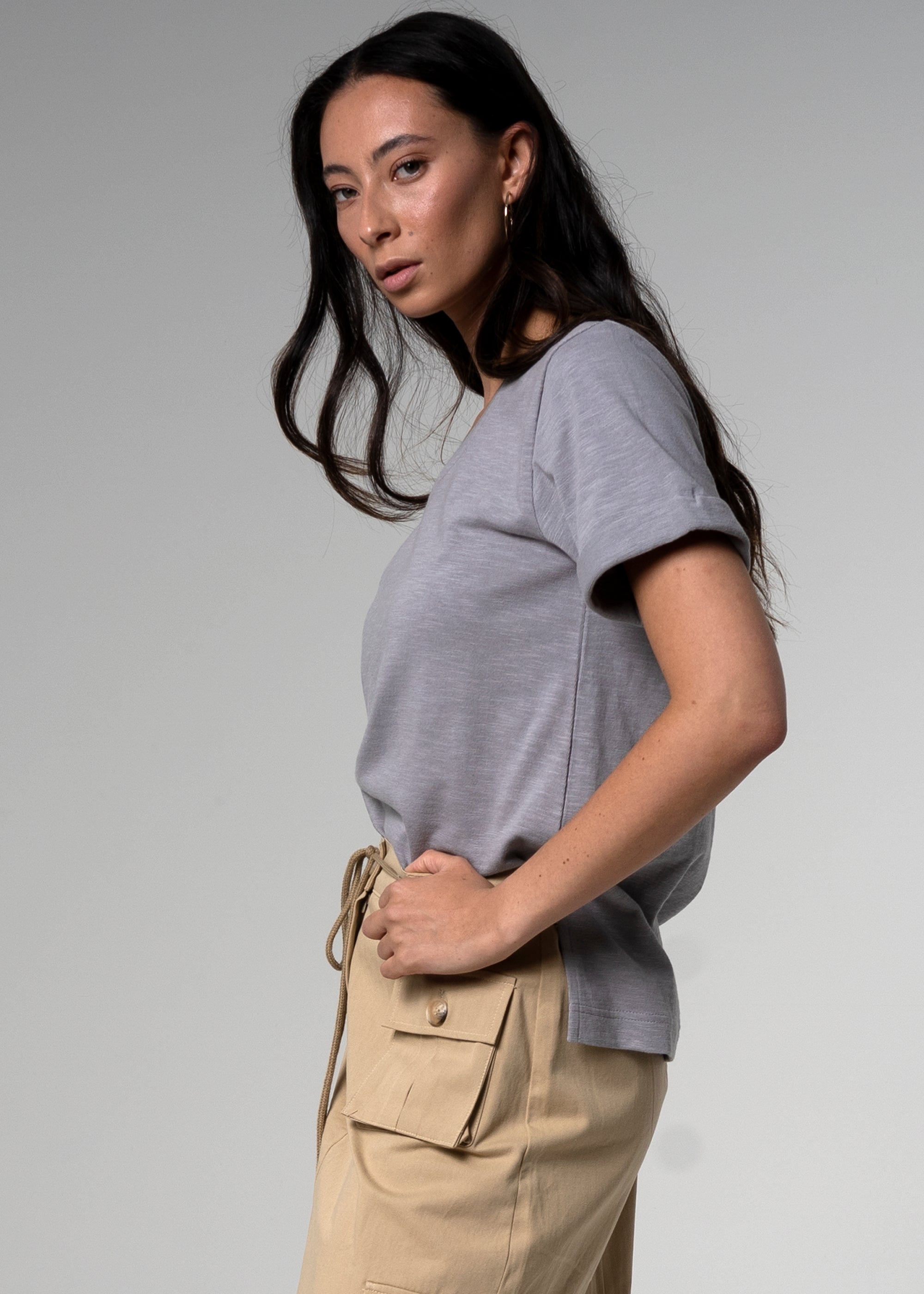 Deuxième Roundneck Grey Tshirt